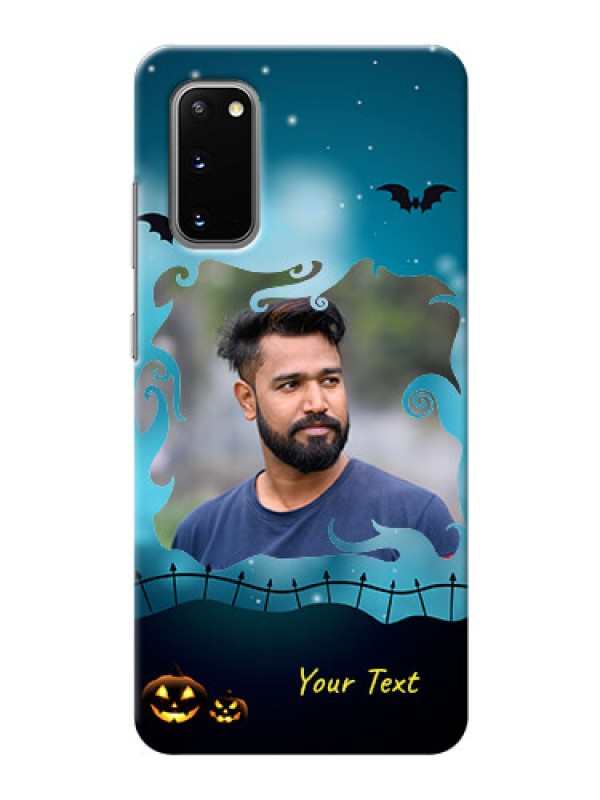 Custom Galaxy S20 Personalised Phone Cases: Halloween frame design