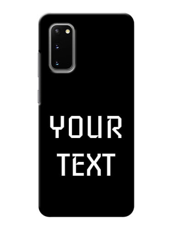 Custom Galaxy S20 Your Name on Phone Case