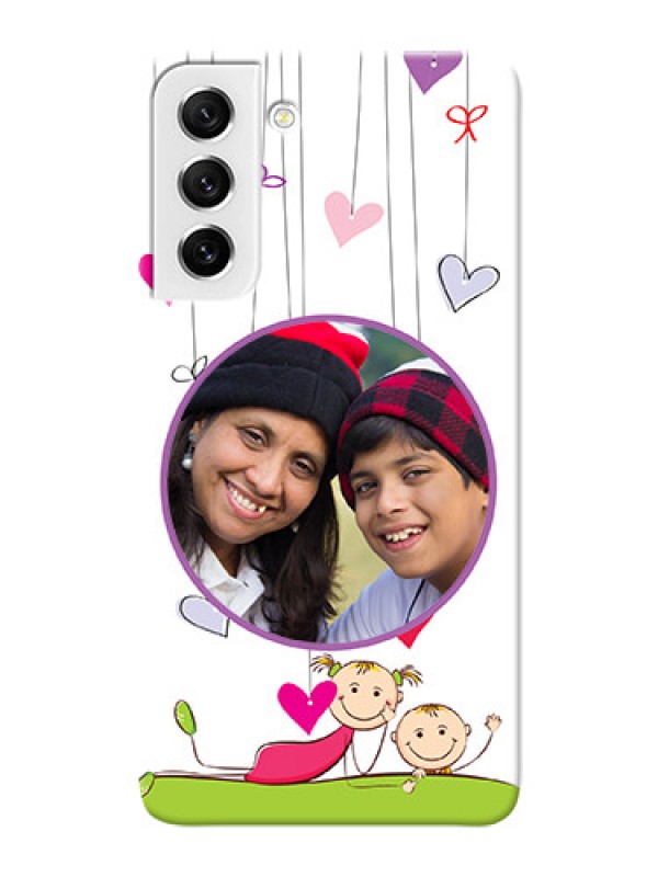 Custom Galaxy S21 FE 5G Mobile Cases: Cute Kids Phone Case Design