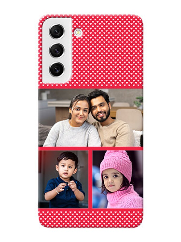 Custom Galaxy S21 FE 5G mobile back covers online: Bulk Pic Upload Design