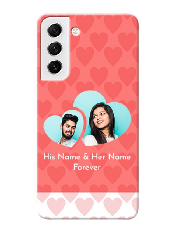 Custom Galaxy S21 FE 5G personalized phone covers: Couple Pic Upload Design