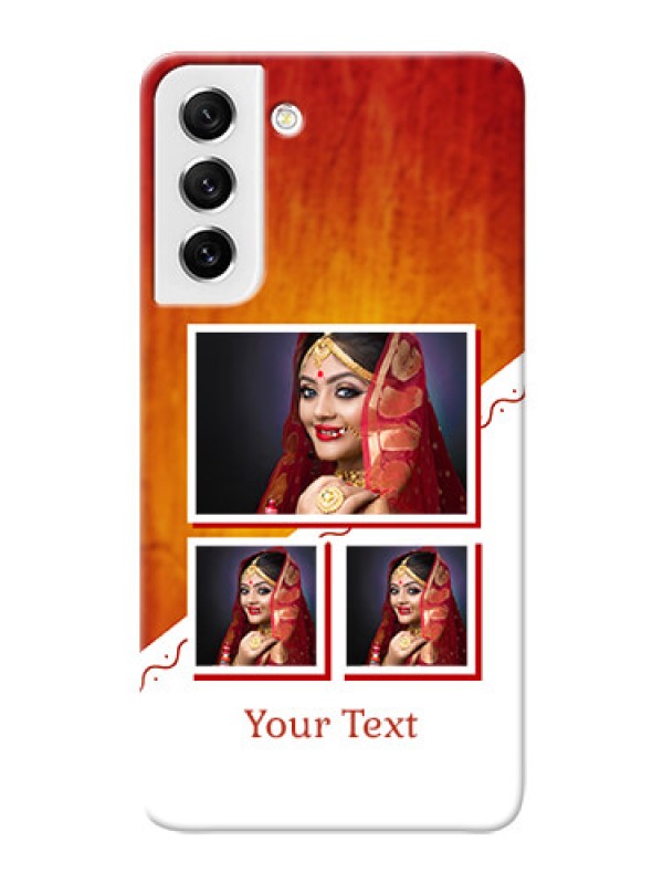 Custom Galaxy S21 FE 5G Personalised Phone Cases: Wedding Memories Design 