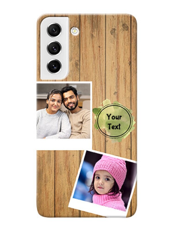 Custom Galaxy S21 FE 5G Custom Mobile Phone Covers: Wooden Texture Design