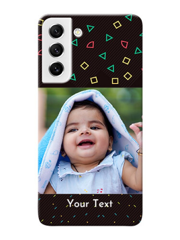 Custom Galaxy S21 FE 5G custom mobile cases with confetti birthday design