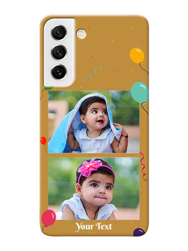 Custom Galaxy S21 FE 5G Phone Covers: Image Holder with Birthday Celebrations Design