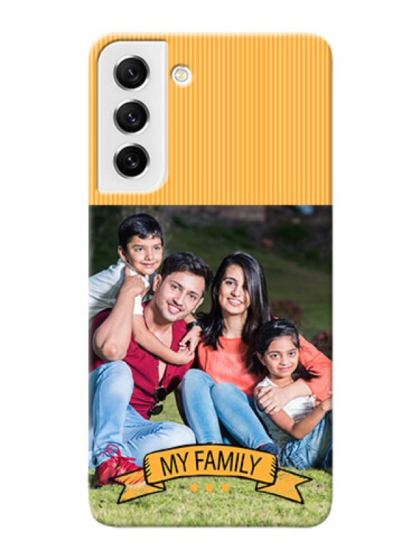 Custom Galaxy S21 FE 5G Personalized Mobile Cases: My Family Design