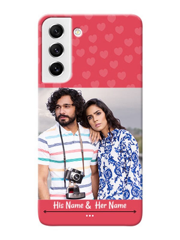 Custom Galaxy S21 FE 5G Mobile Cases: Simple Love Design