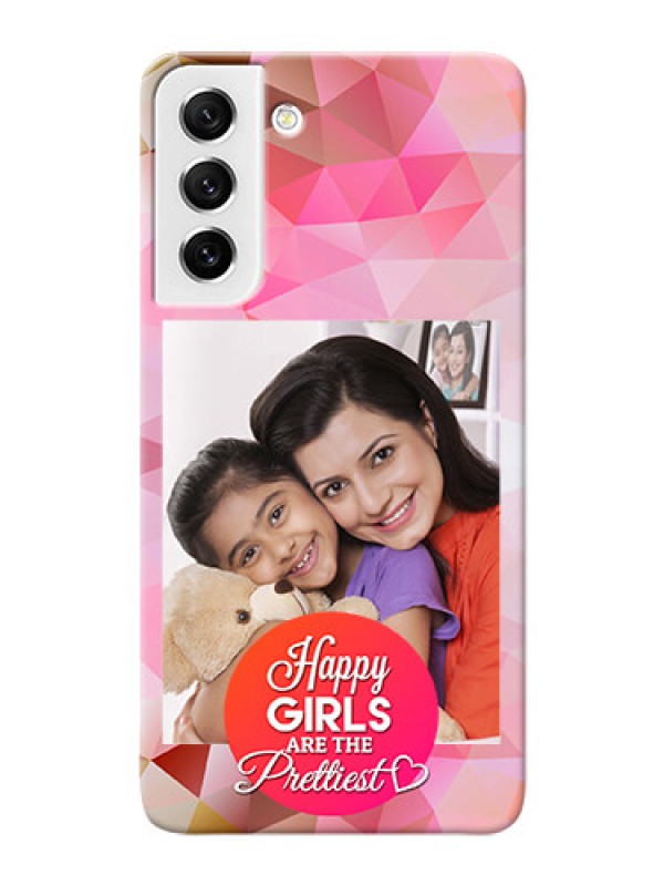 Custom Galaxy S21 FE 5G Personalized Phone Covers: Abstract Triangle Design