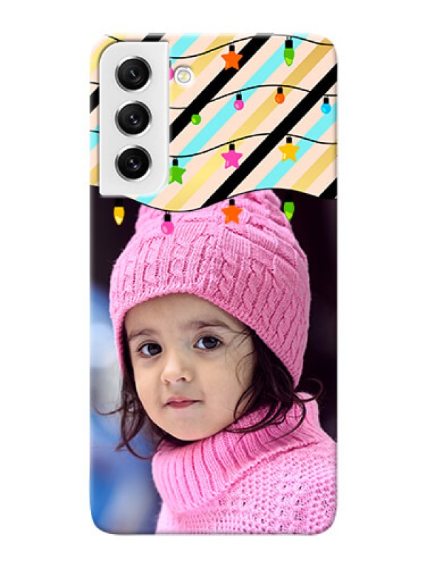 Custom Galaxy S21 FE 5G Personalized Mobile Covers: Lights Hanging Design