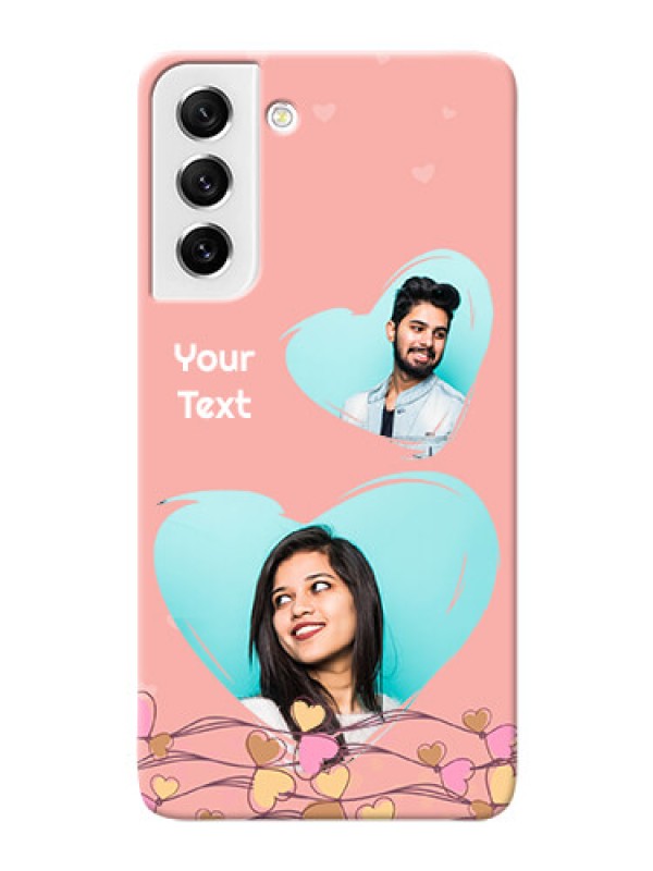 Custom Galaxy S21 FE 5G customized phone cases: Love Doodle Design