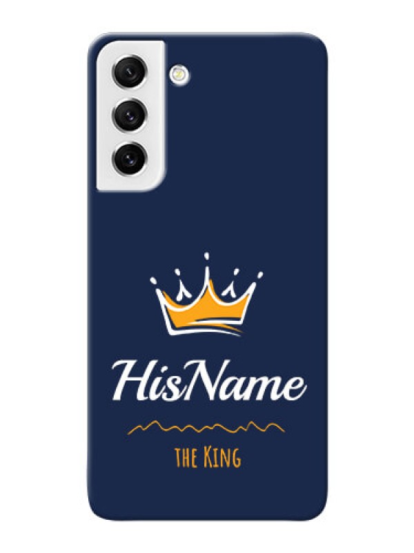 Custom Galaxy S21 FE 5G King Phone Case with Name