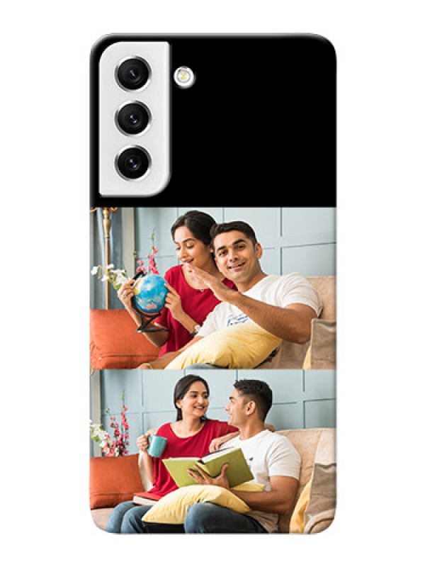 Custom Galaxy S21 FE 5G 2 Images on Phone Cover