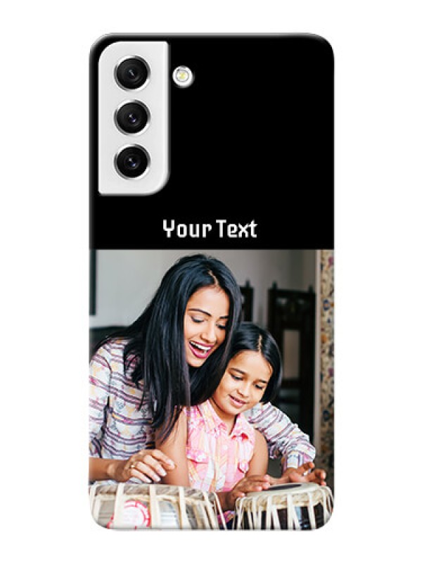 Custom Galaxy S21 FE 5G Photo with Name on Phone Case