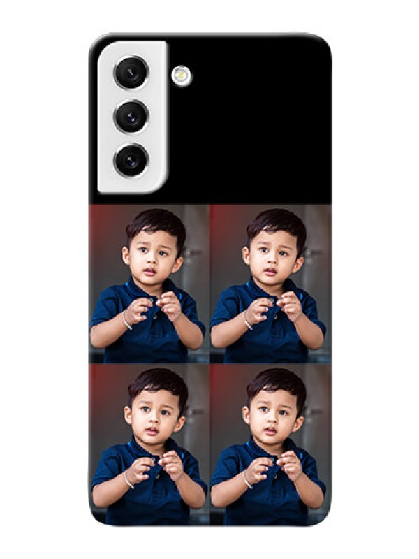 Custom Galaxy S21 FE 5G 4 Image Holder on Mobile Cover