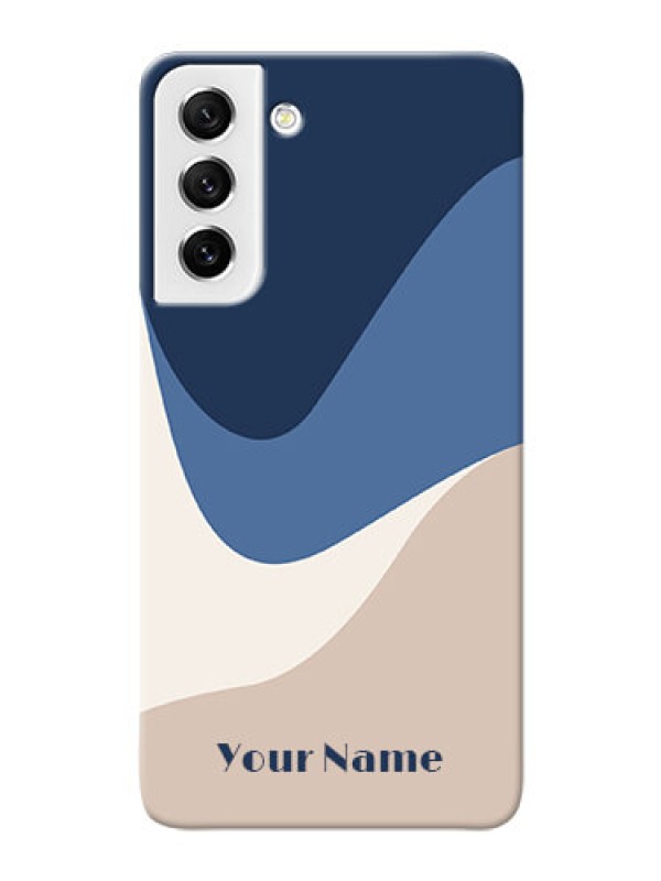 Custom Galaxy S21 Fe 5G Back Covers: Abstract Drip Art Design