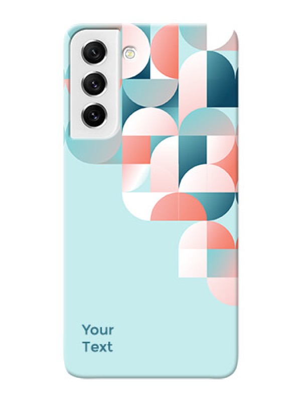 Custom Galaxy S21 Fe 5G Back Covers: Stylish Semi-circle Pattern Design