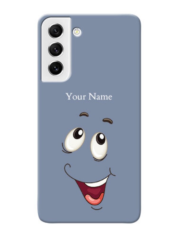 Custom Galaxy S21 Fe 5G Phone Back Covers: Laughing Cartoon Face Design