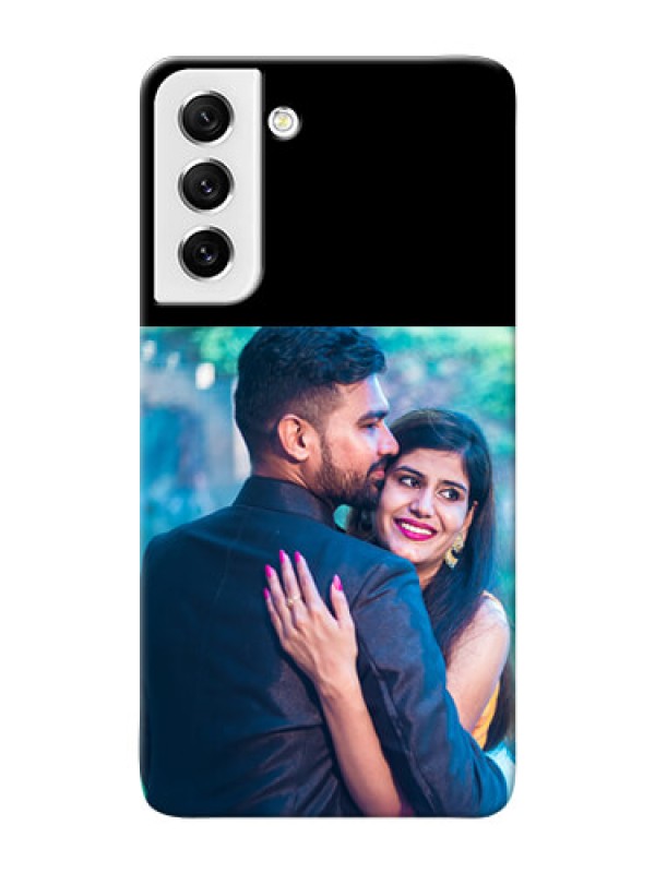 Custom Galaxy S21 Fe 5G Custom Hard Phone Case - Upload Full Picture With Custom Color Design