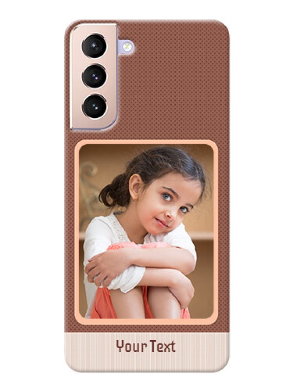 Custom Galaxy S21 Plus Phone Covers: Simple Pic Upload Design
