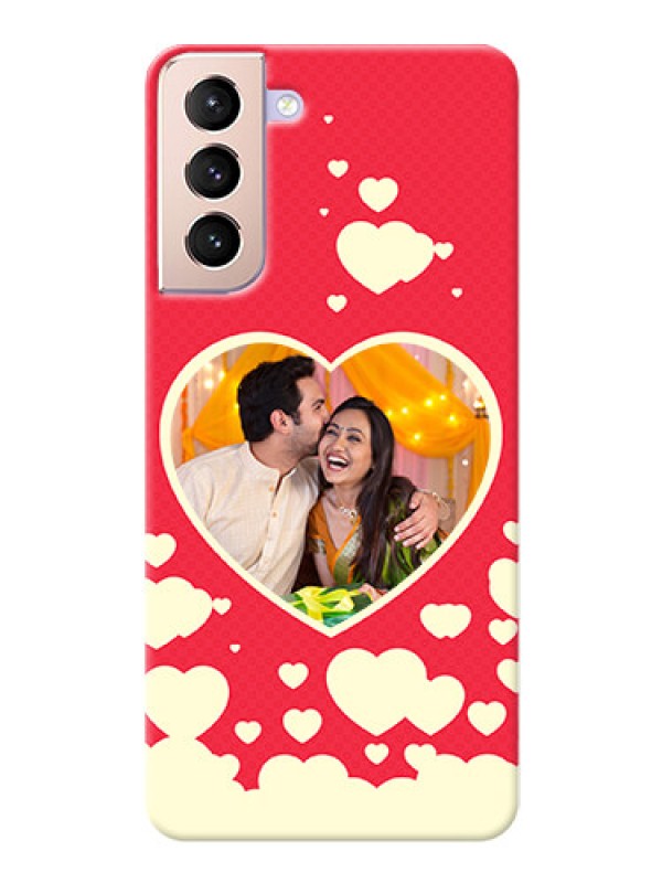 Custom Galaxy S21 Plus Phone Cases: Love Symbols Phone Cover Design