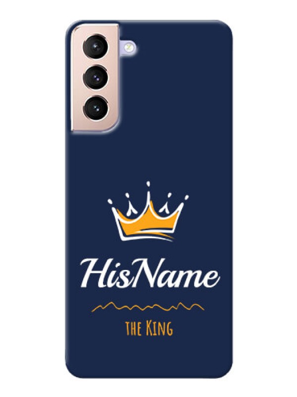 Custom Galaxy S21 Plus King Phone Case with Name