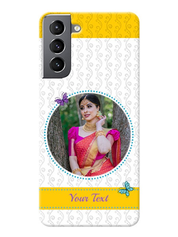 Custom Galaxy S21 custom mobile covers: Girls Premium Case Design