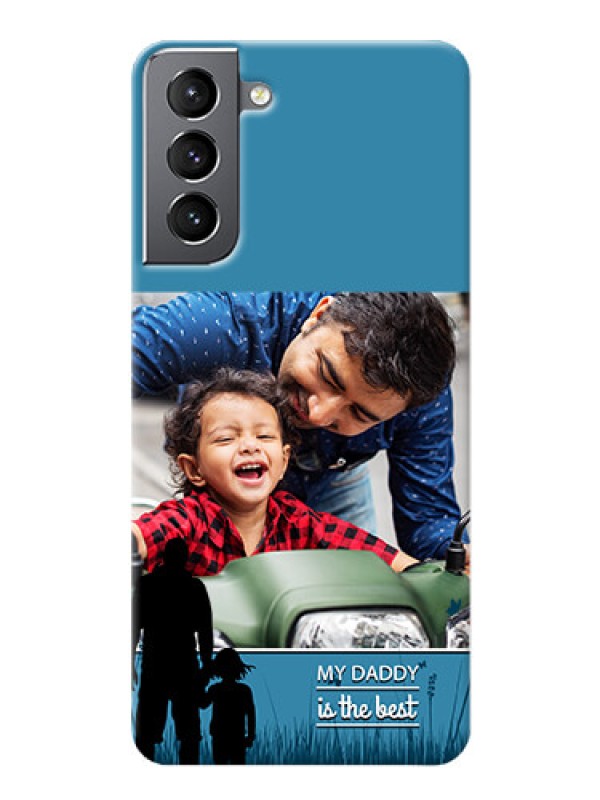 Custom Galaxy S21 Personalized Mobile Covers: best dad design 