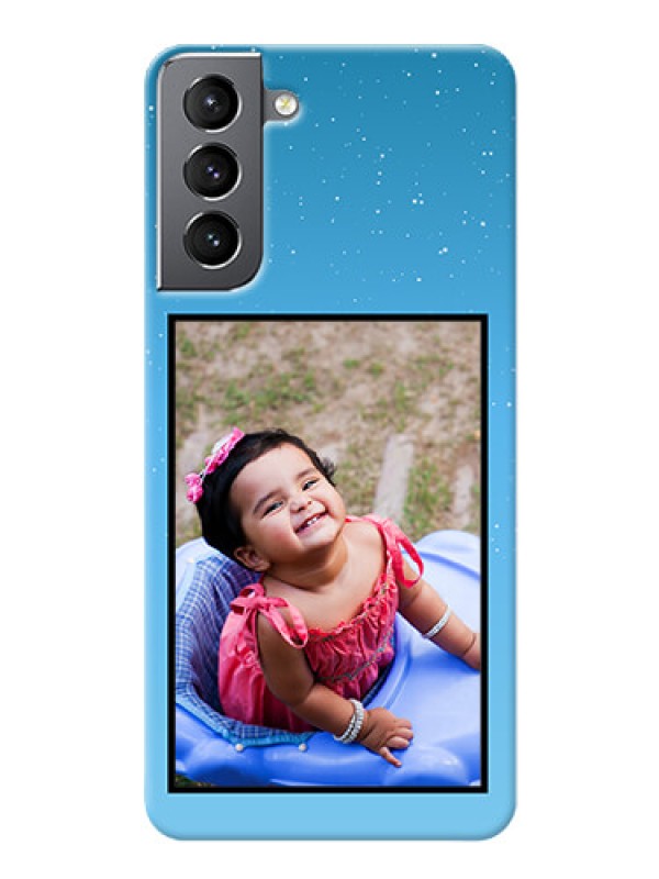 Custom Galaxy S21 Phone Covers: Wave Pattern Colorful Design