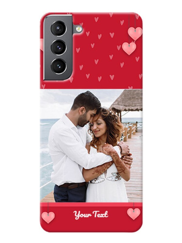Custom Galaxy S21 Mobile Back Covers: Valentines Day Design