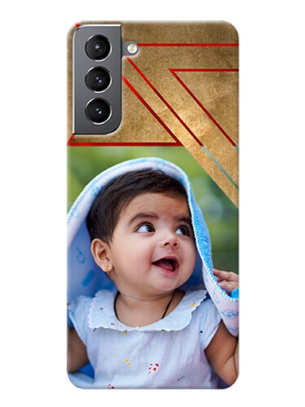 Custom Galaxy S21 mobile phone cases: Gradient Abstract Texture Design