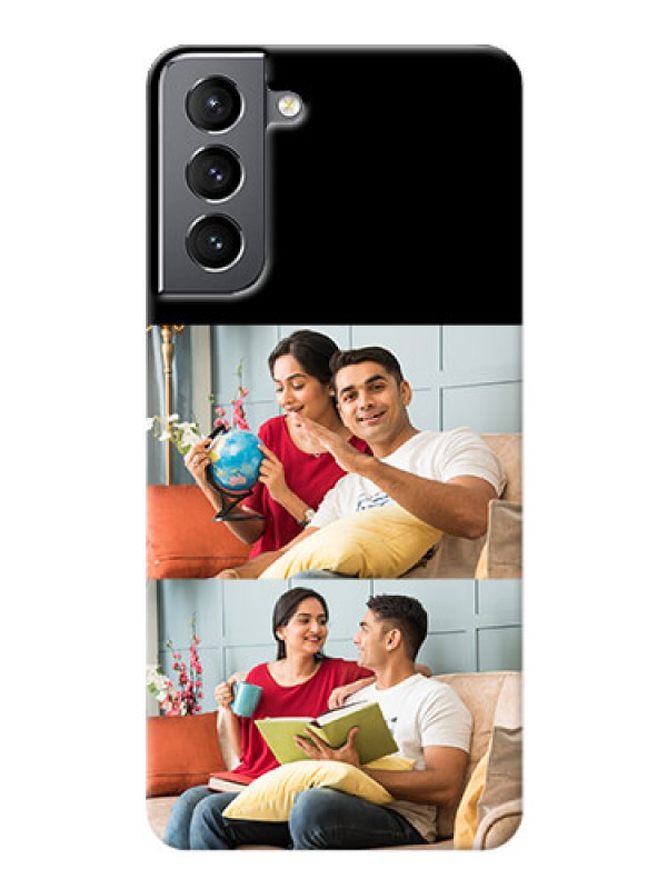 Custom Galaxy S21 2 Images on Phone Cover