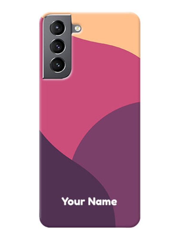 Custom Galaxy S21 Custom Phone Covers: Mixed Multi-colour abstract art Design