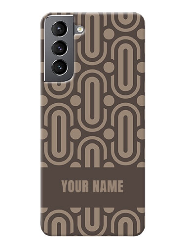 Custom Galaxy S21 Custom Phone Covers: Captivating Zero Pattern Design