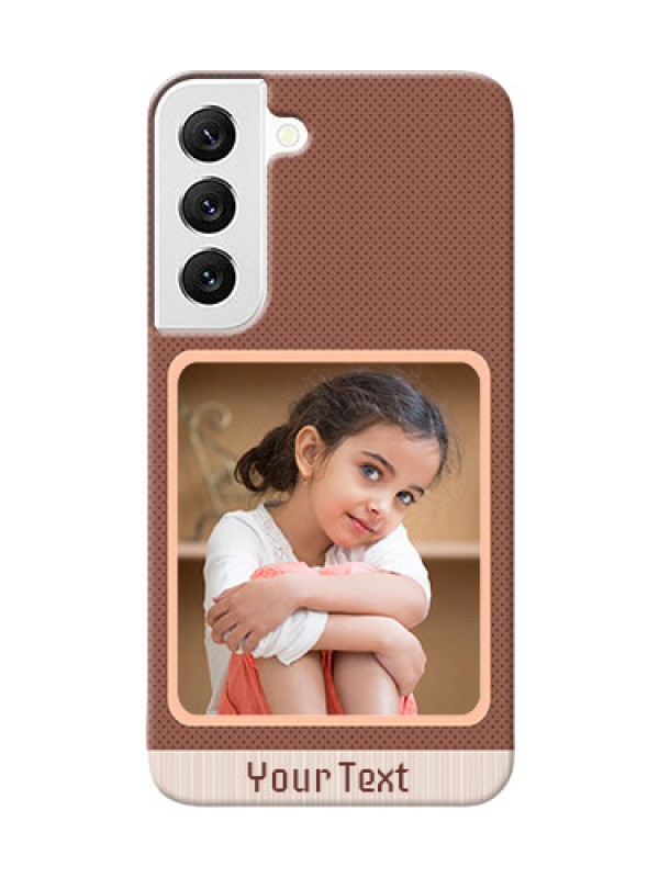 Custom Galaxy S22 5G Phone Covers: Simple Pic Upload Design