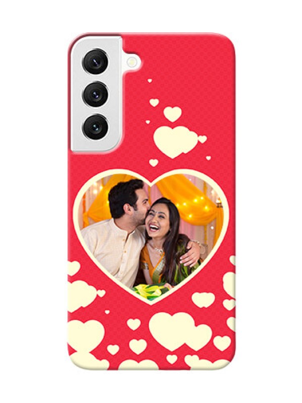 Custom Galaxy S22 5G Phone Cases: Love Symbols Phone Cover Design