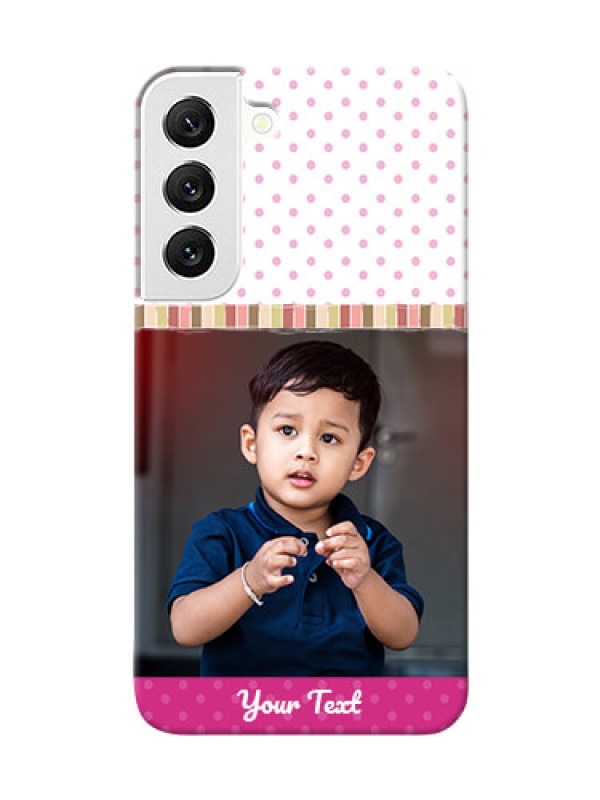 Custom Galaxy S22 5G custom mobile cases: Cute Girls Cover Design