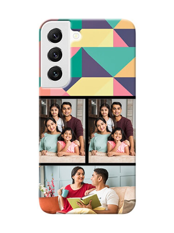 Custom Galaxy S22 5G personalised phone covers: Bulk Pic Upload Design