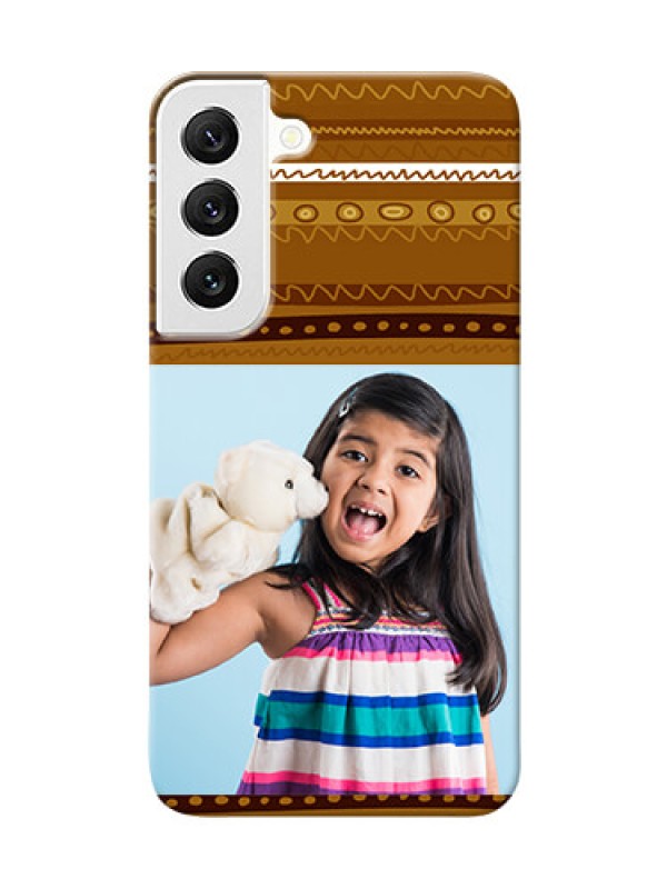Custom Galaxy S22 5G Mobile Covers: Friends Picture Upload Design 