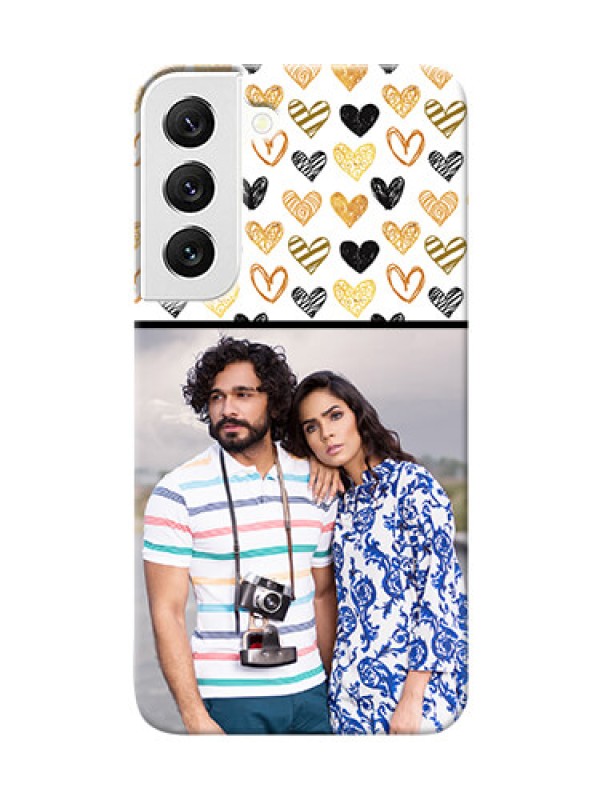 Custom Galaxy S22 5G Personalized Mobile Cases: Love Symbol Design