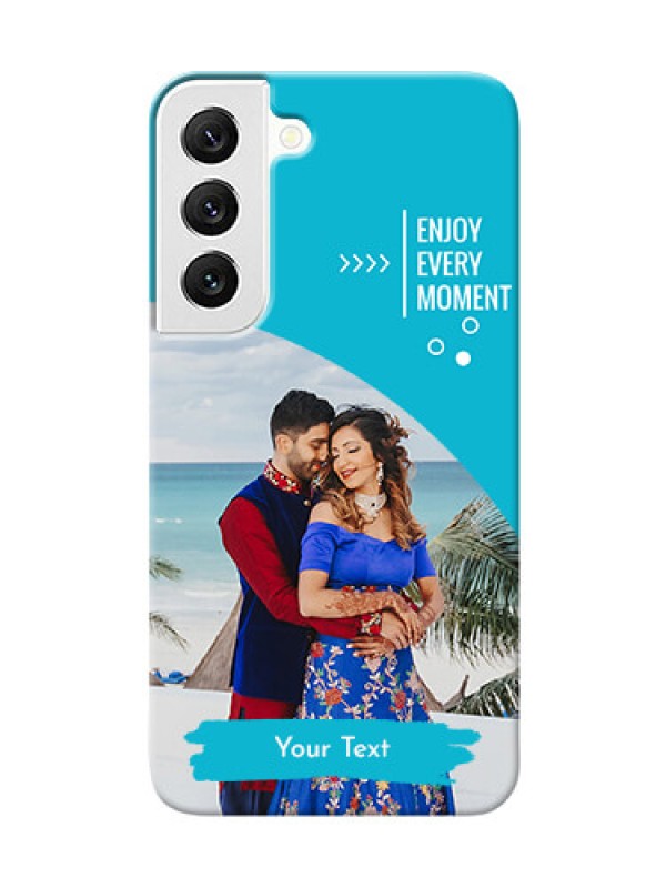 Custom Galaxy S22 5G Personalized Phone Covers: Happy Moment Design
