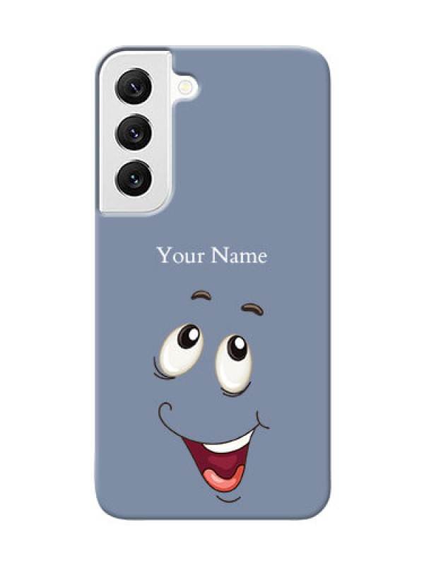 Custom Galaxy S22 5G Phone Back Covers: Laughing Cartoon Face Design