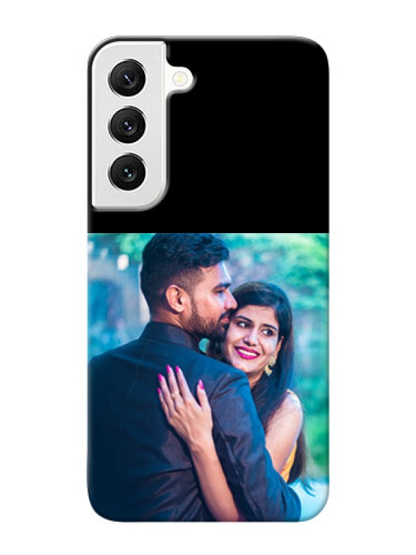 Custom Galaxy S22 5G Custom Hard Phone Case - Upload Full Picture With Custom Color Design
