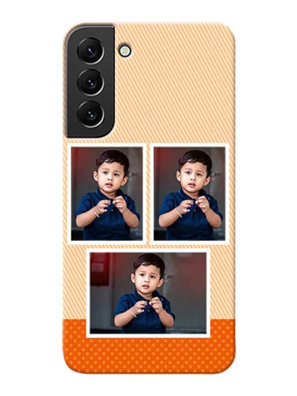 Custom Galaxy S22 Plus 5G Mobile Back Covers: Bulk Photos Upload Design