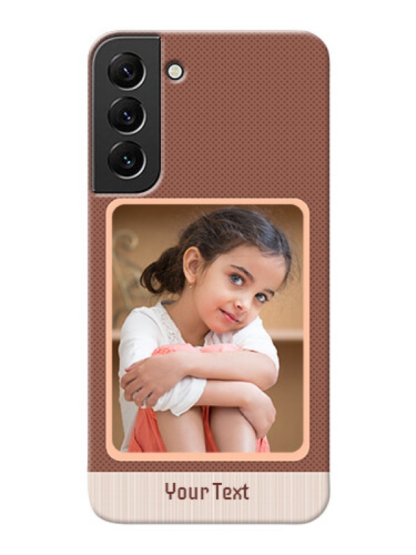 Custom Galaxy S22 Plus 5G Phone Covers: Simple Pic Upload Design