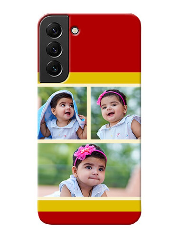 Custom Galaxy S22 Plus 5G mobile phone cases: Multiple Pic Upload Design