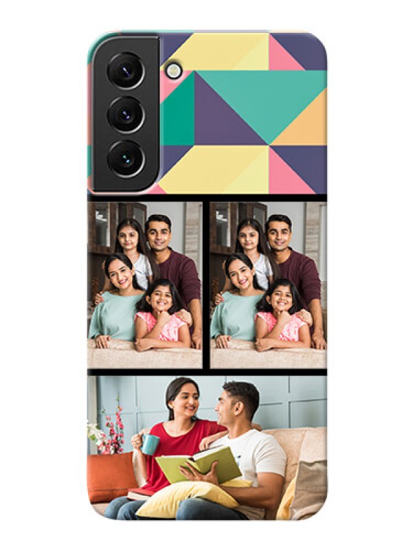 Custom Galaxy S22 Plus 5G personalised phone covers: Bulk Pic Upload Design