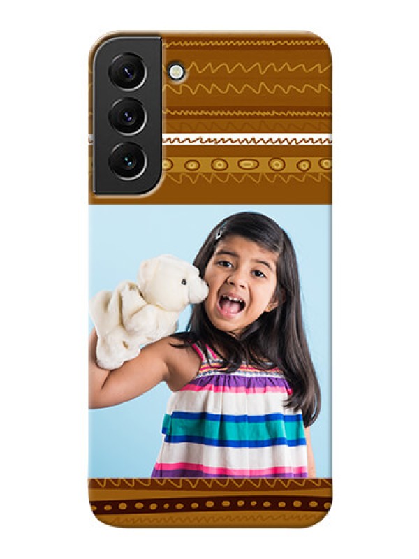 Custom Galaxy S22 Plus 5G Mobile Covers: Friends Picture Upload Design 