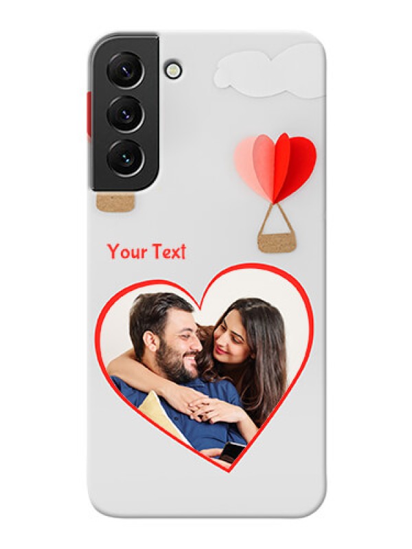 Custom Galaxy S22 Plus 5G Phone Covers: Parachute Love Design