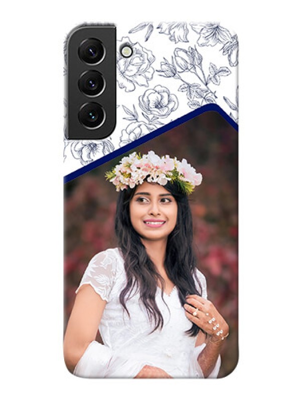 Custom Galaxy S22 Plus 5G Phone Cases: Premium Floral Design