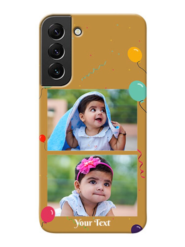 Custom Galaxy S22 Plus 5G Phone Covers: Image Holder with Birthday Celebrations Design